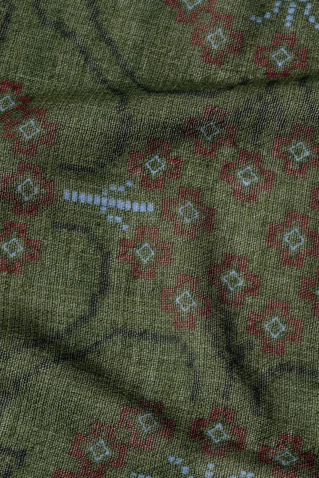 A Kind Of Guise Luz Wool Bandana Verdure Foliage