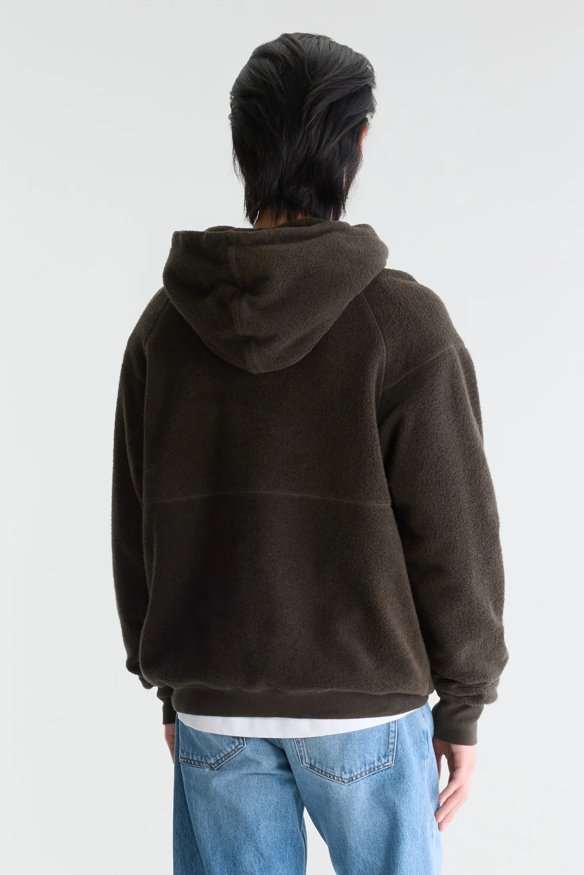 Bellerose Mattis Relaxed Hoodie Dark Brown