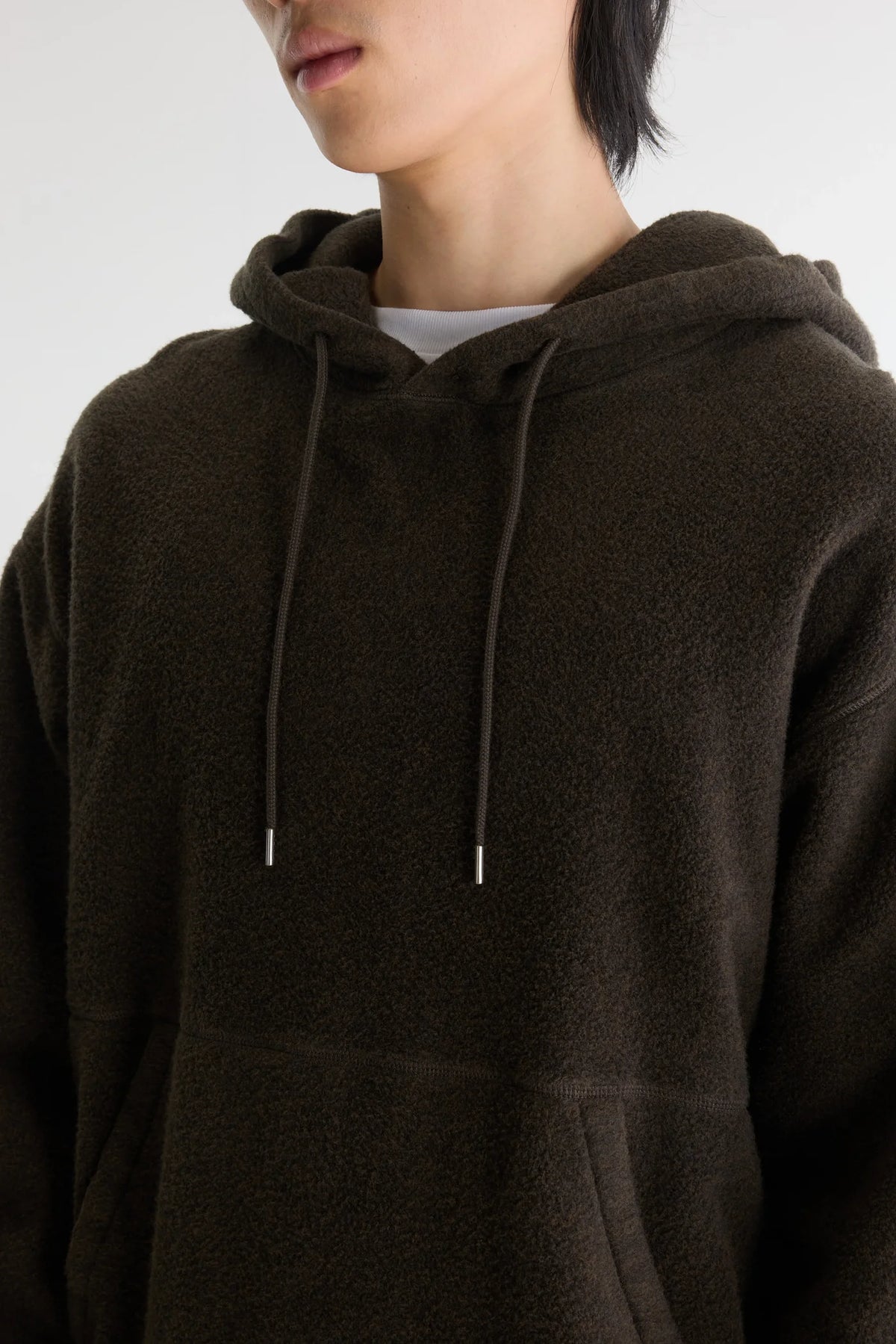 Bellerose Mattis Relaxed Hoodie Dark Brown