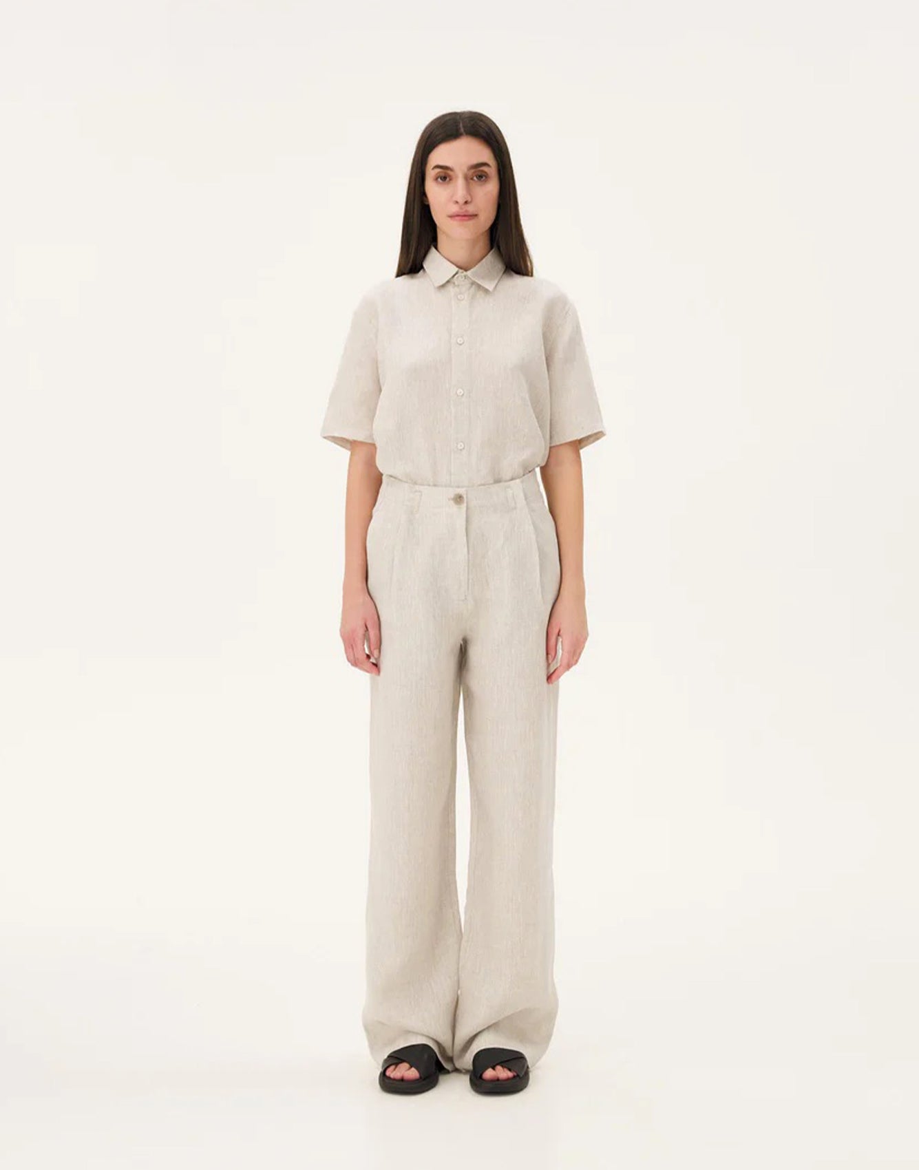 Noyoco Coco Natural Linen Pants