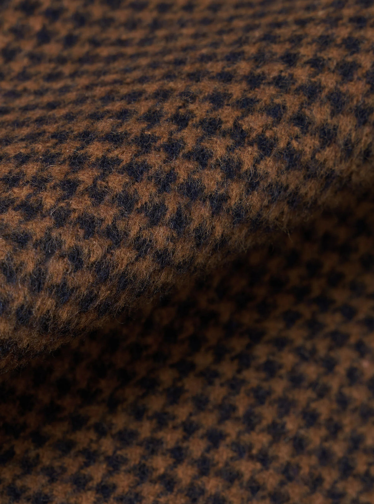 Universal Works Navy/Brown Wool Tweed Mix Franck Jacket