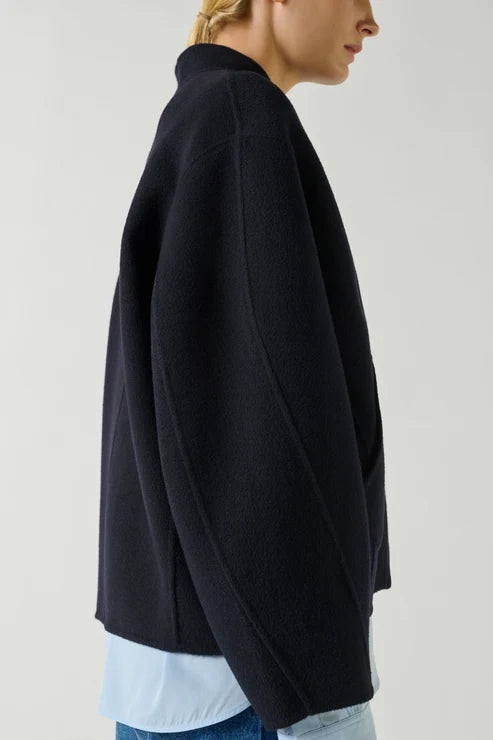 Soeur Windsor Boxy Jacket Deep Navy