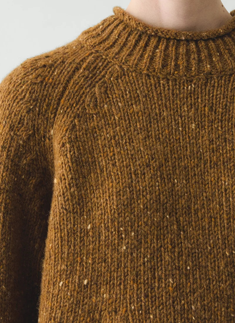 Toast Orla Donegal Wool Sweater Straw
