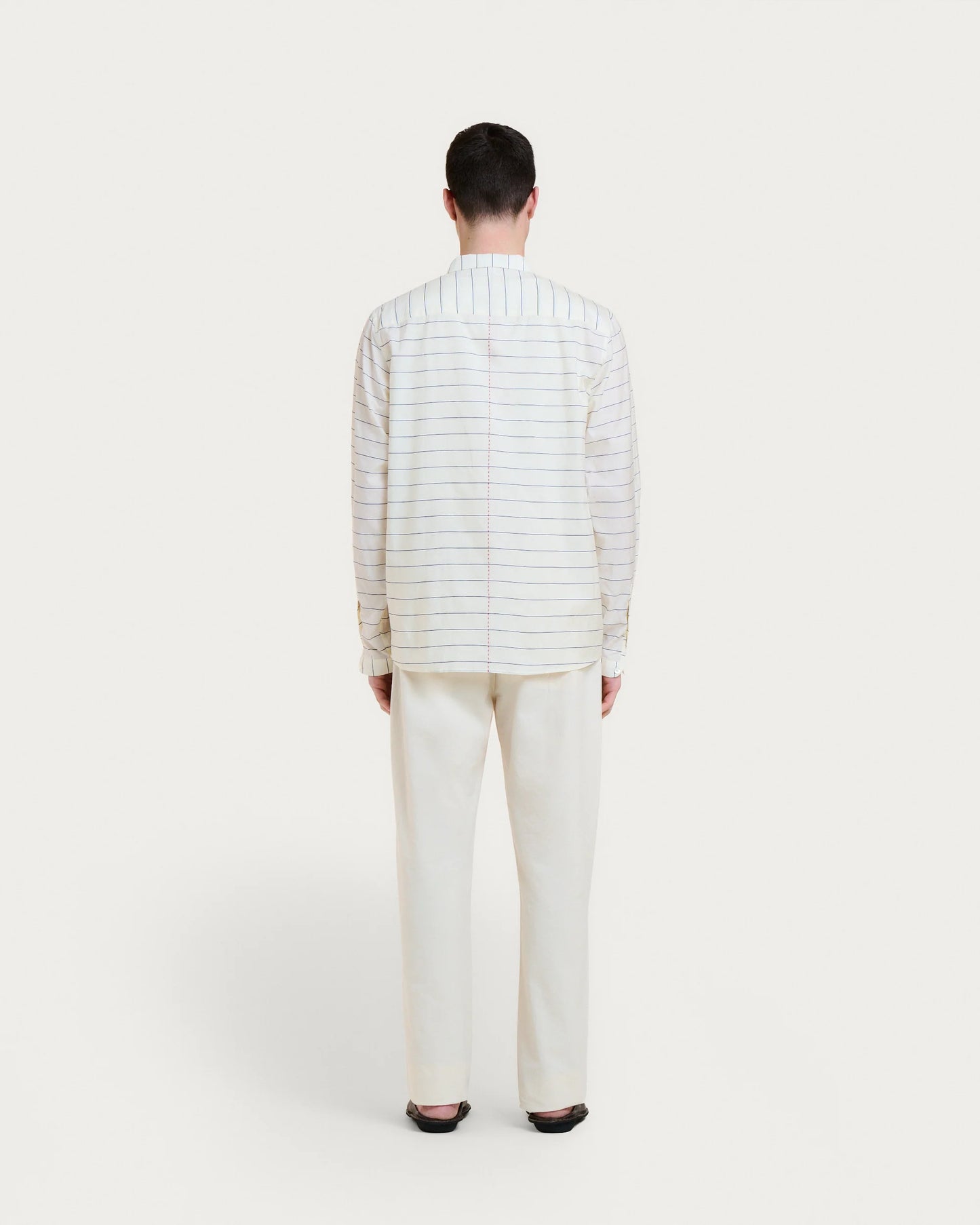Homecore Pala Nalya Ecru Stripes Shirt