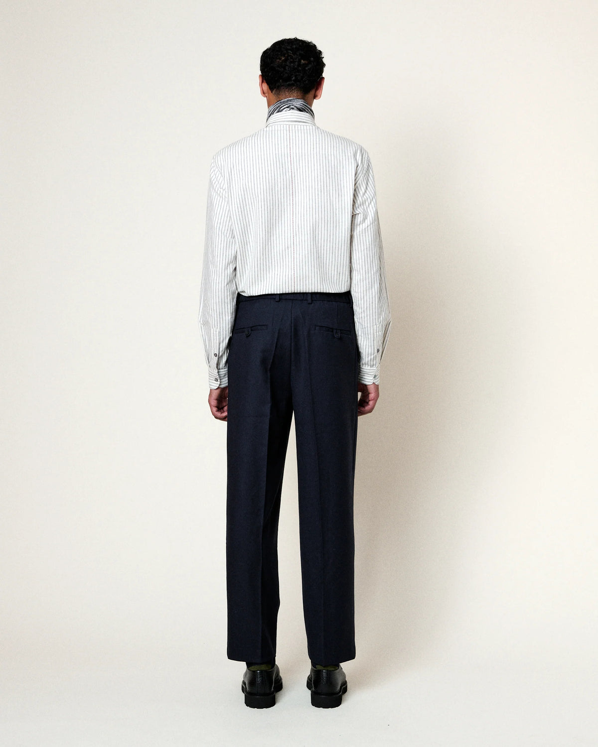 Homecore Paulo Sleek Navy Trousers