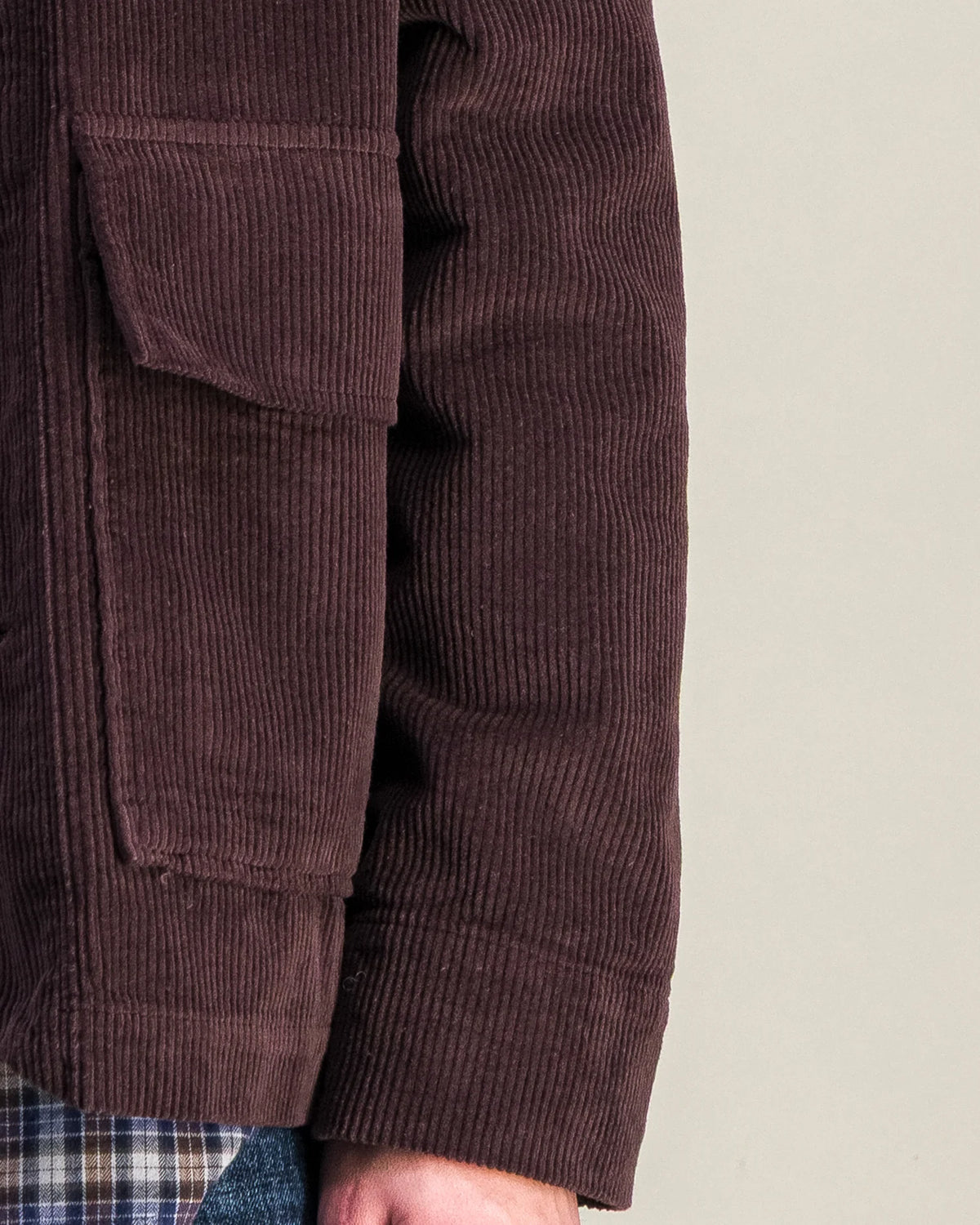 Parages Plum Cord Dubliner Jacket