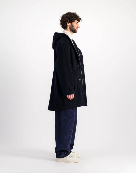 Parages Refuge Navy Coat