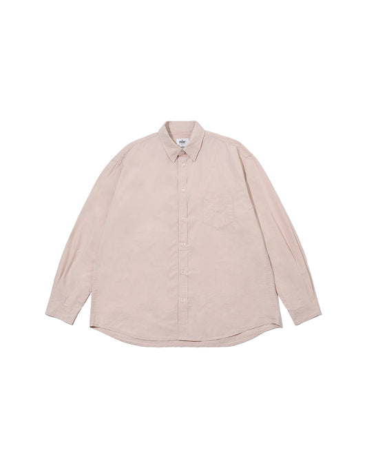 Kappy Relaxed Cotton Shirt Light Pink
