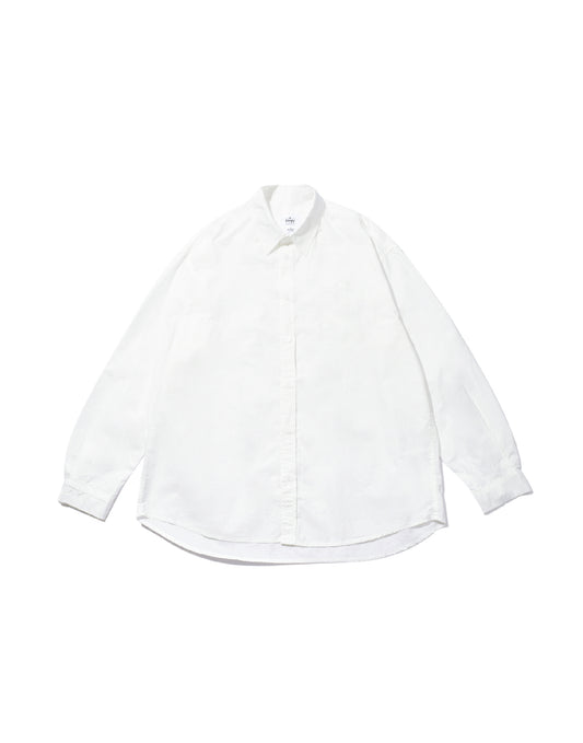 Kappy Relaxed Cotton Shirt White