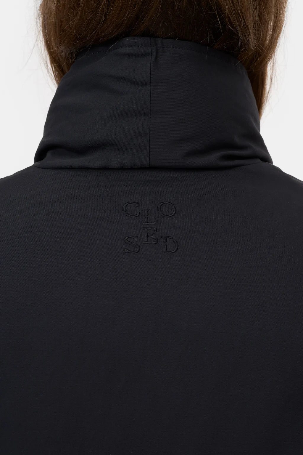 Closed Reversible Jacket Black