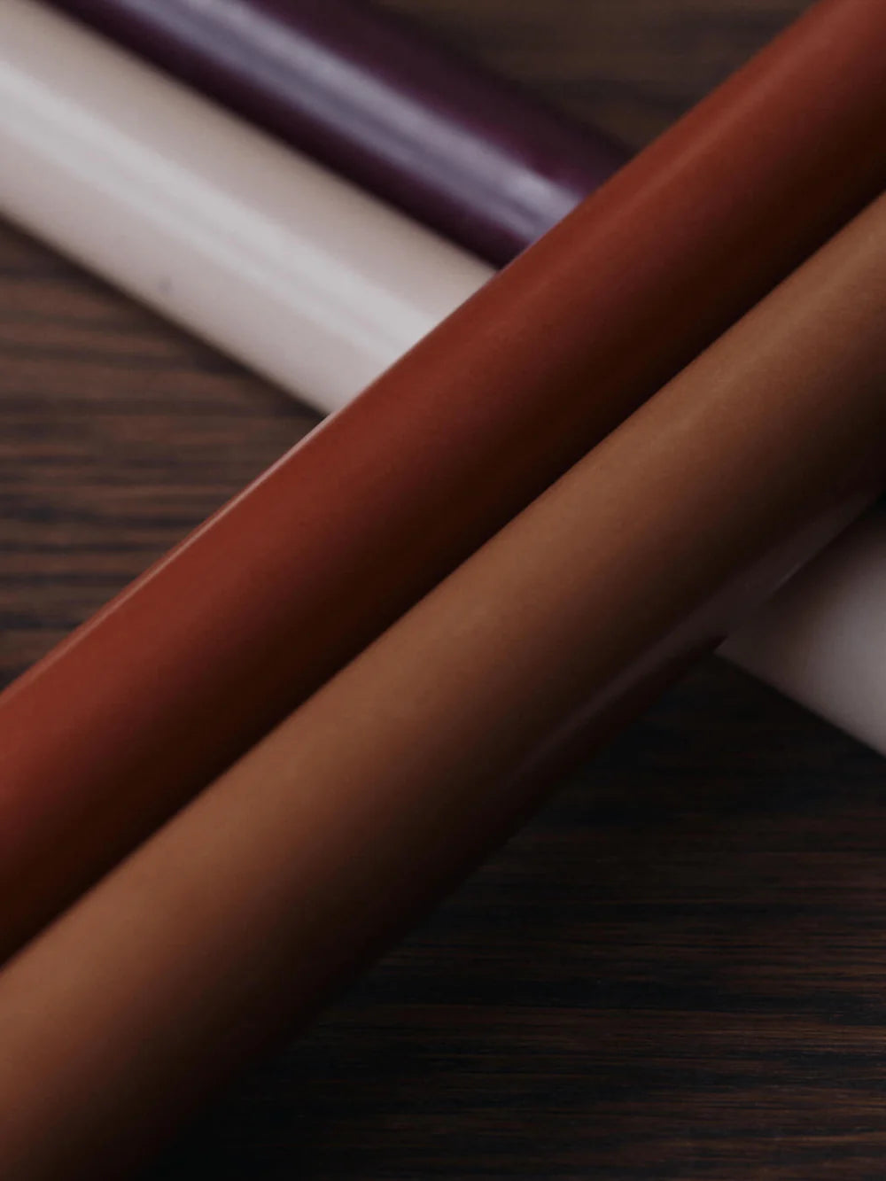 Ferm Living Pure Candles-Set of 4-Roseate Blend