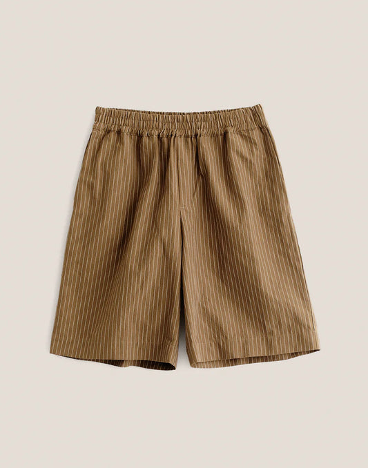 A Kind Of Guise Saleh Shorts Earth Stripe
