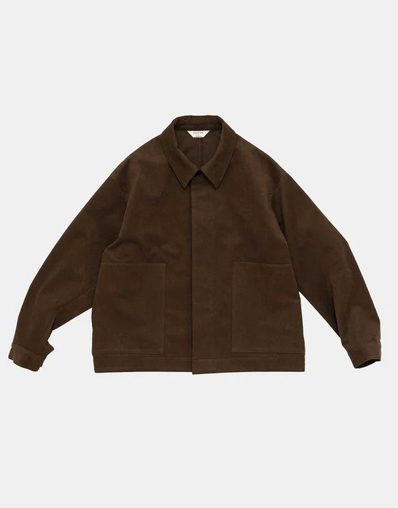 Still By Hand Faux Suede Brown Jacket