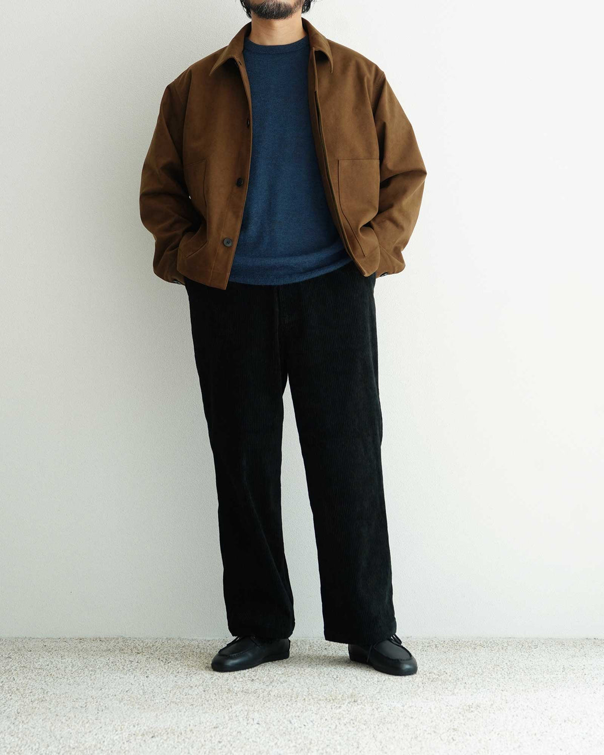 Still By Hand Faux Suede Brown Jacket