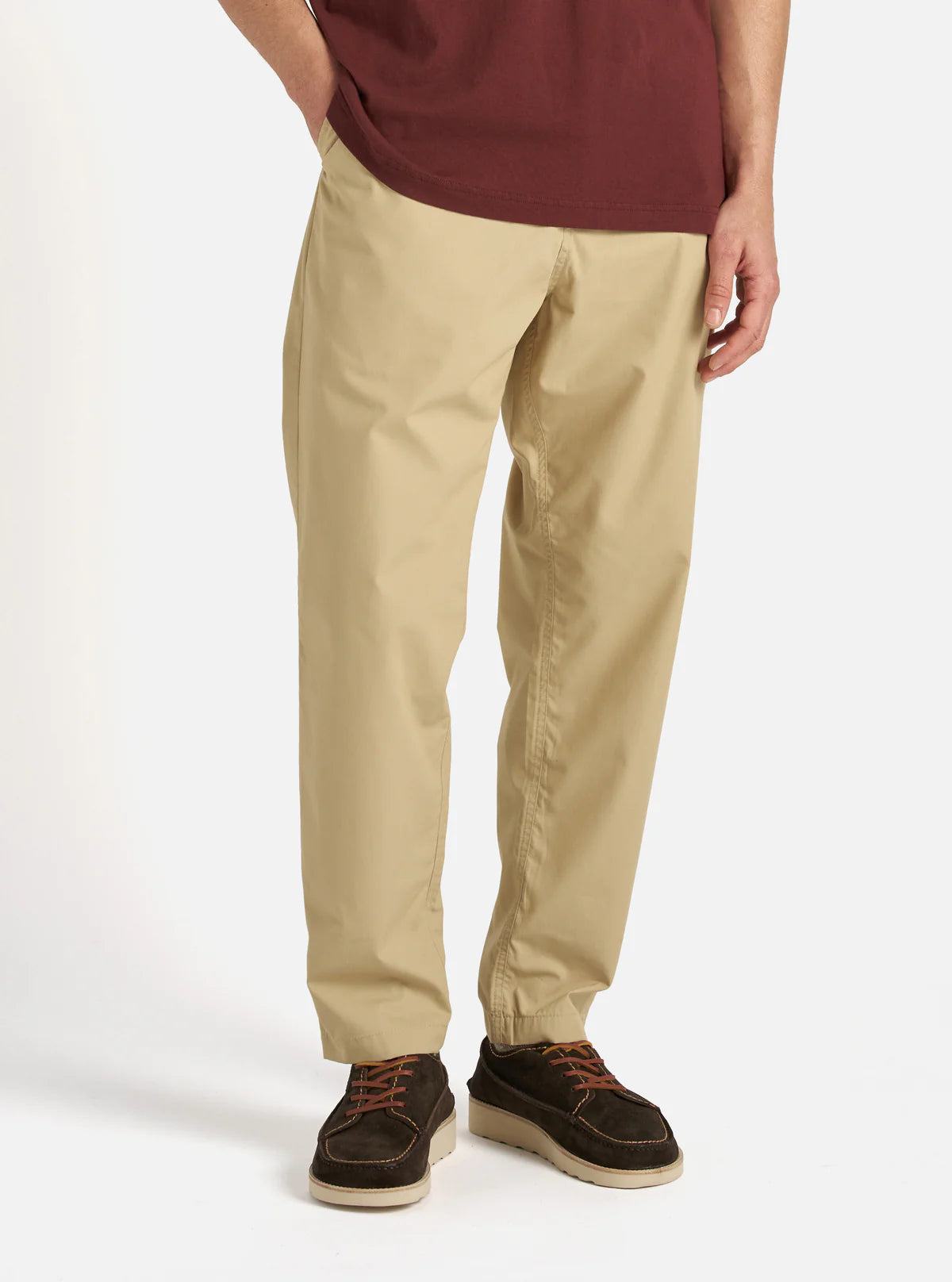 Universal Works Recycled Polytech Military Chino Sand