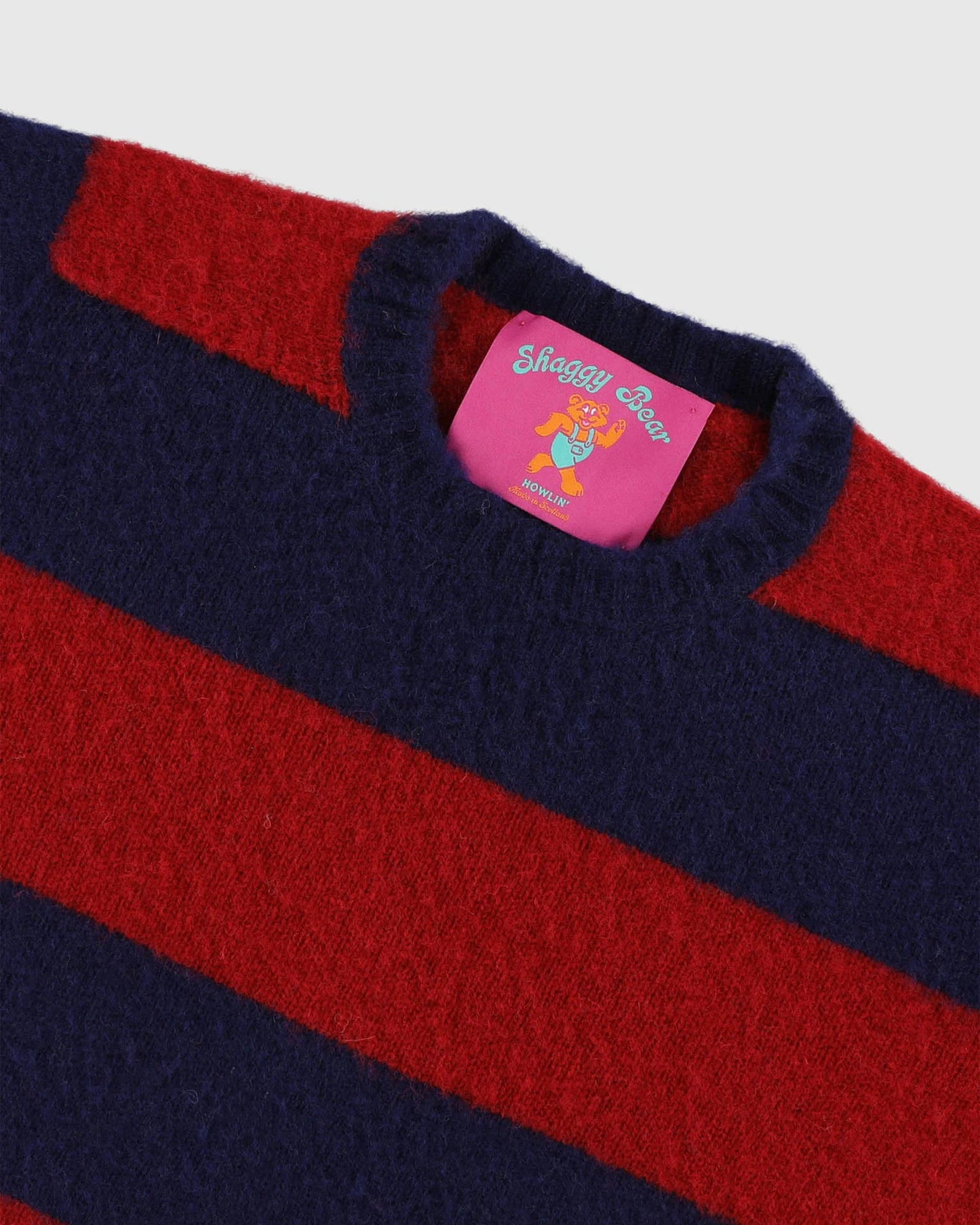 Howlin Shaggy Bear - Chunky Stripes - Blue Dreams