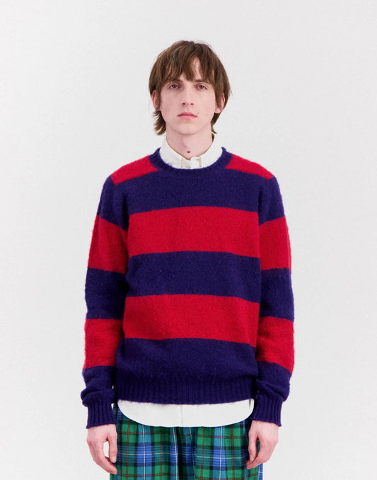 Howlin Shaggy Bear - Chunky Stripes - Blue Dreams