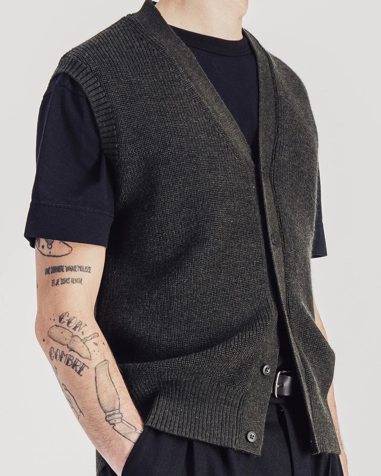 Parages Simon Khaki Vest