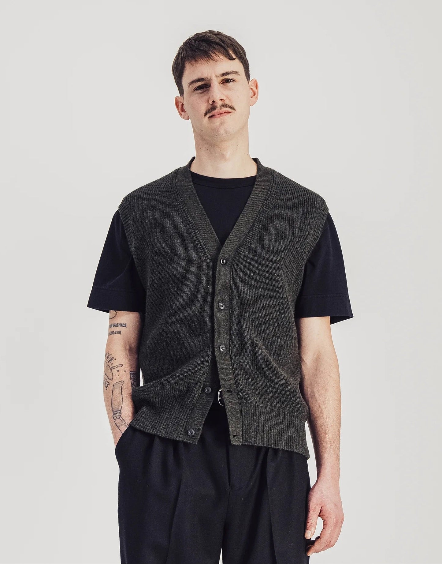 Parages Simon Khaki Vest
