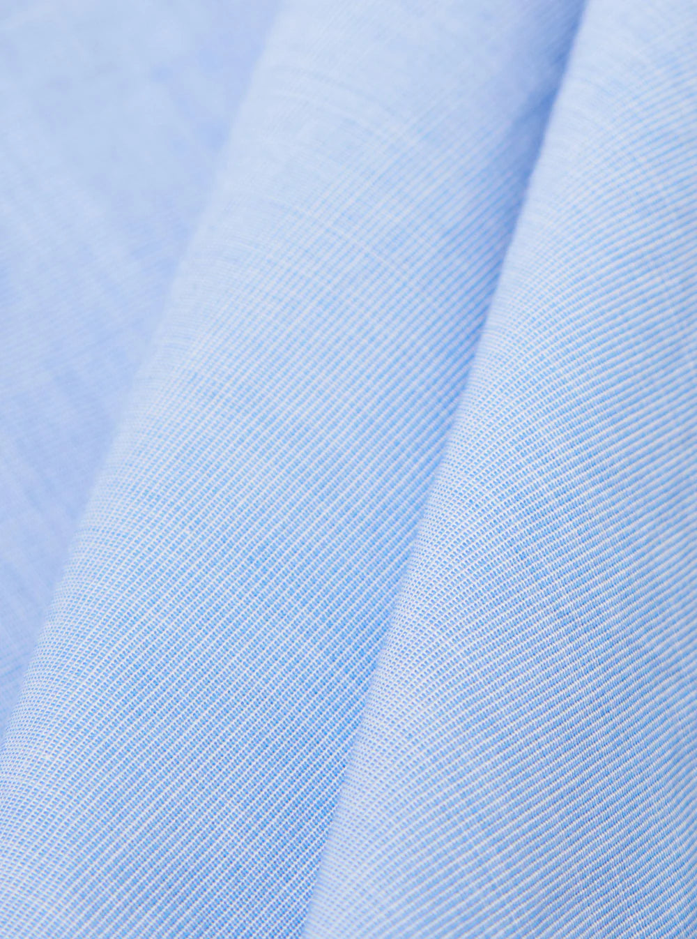 Universal Works Fil A Fil Square Pocket Shirt Sky