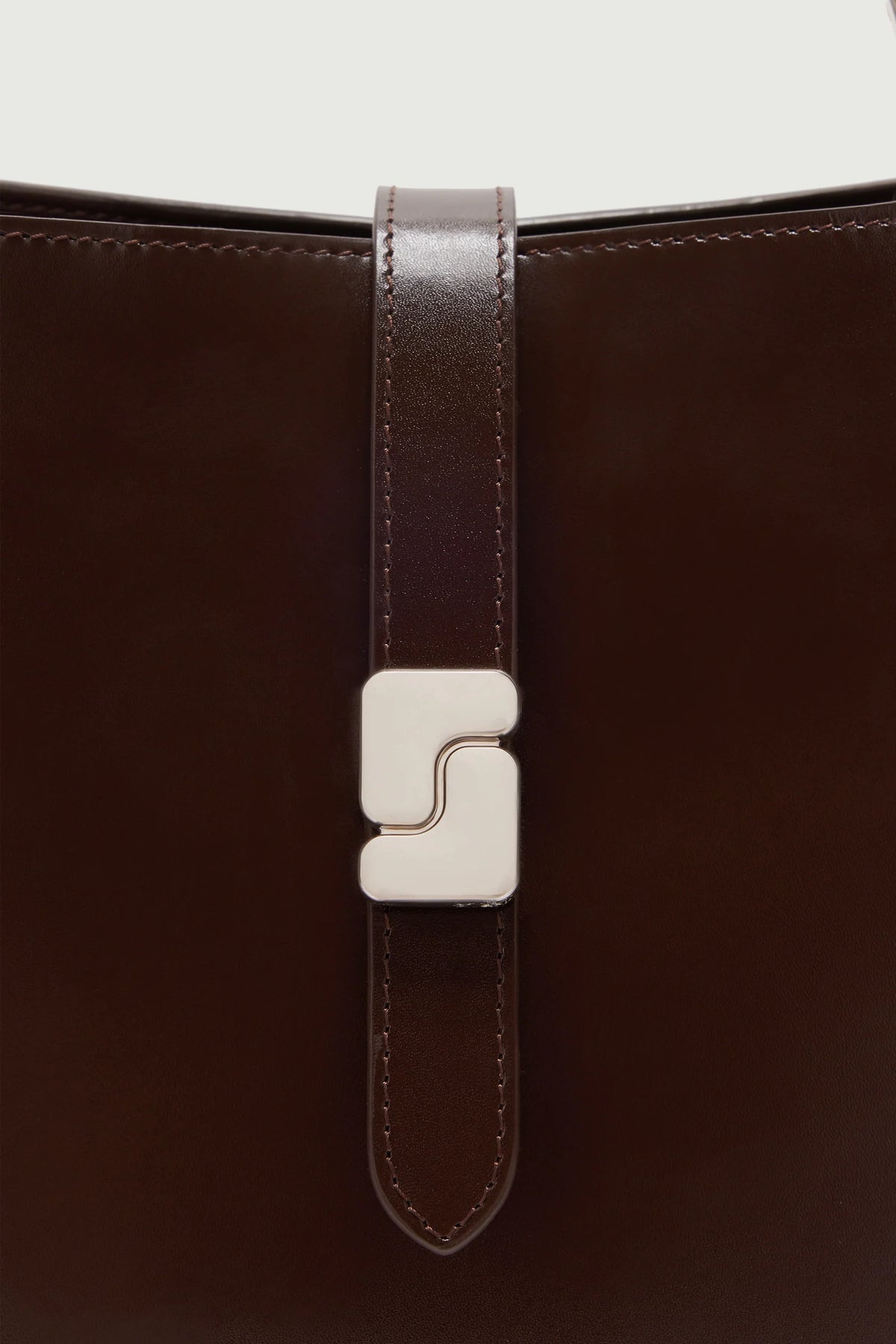 Soeur Bello Mini Small Bucket Bag Warm Brown