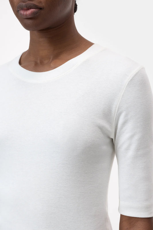 Closed T-shirt Cotton Modal Ivory