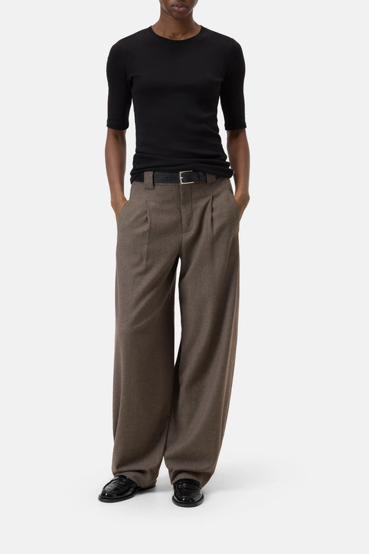 Closed T-shirt Cotton Modal Black