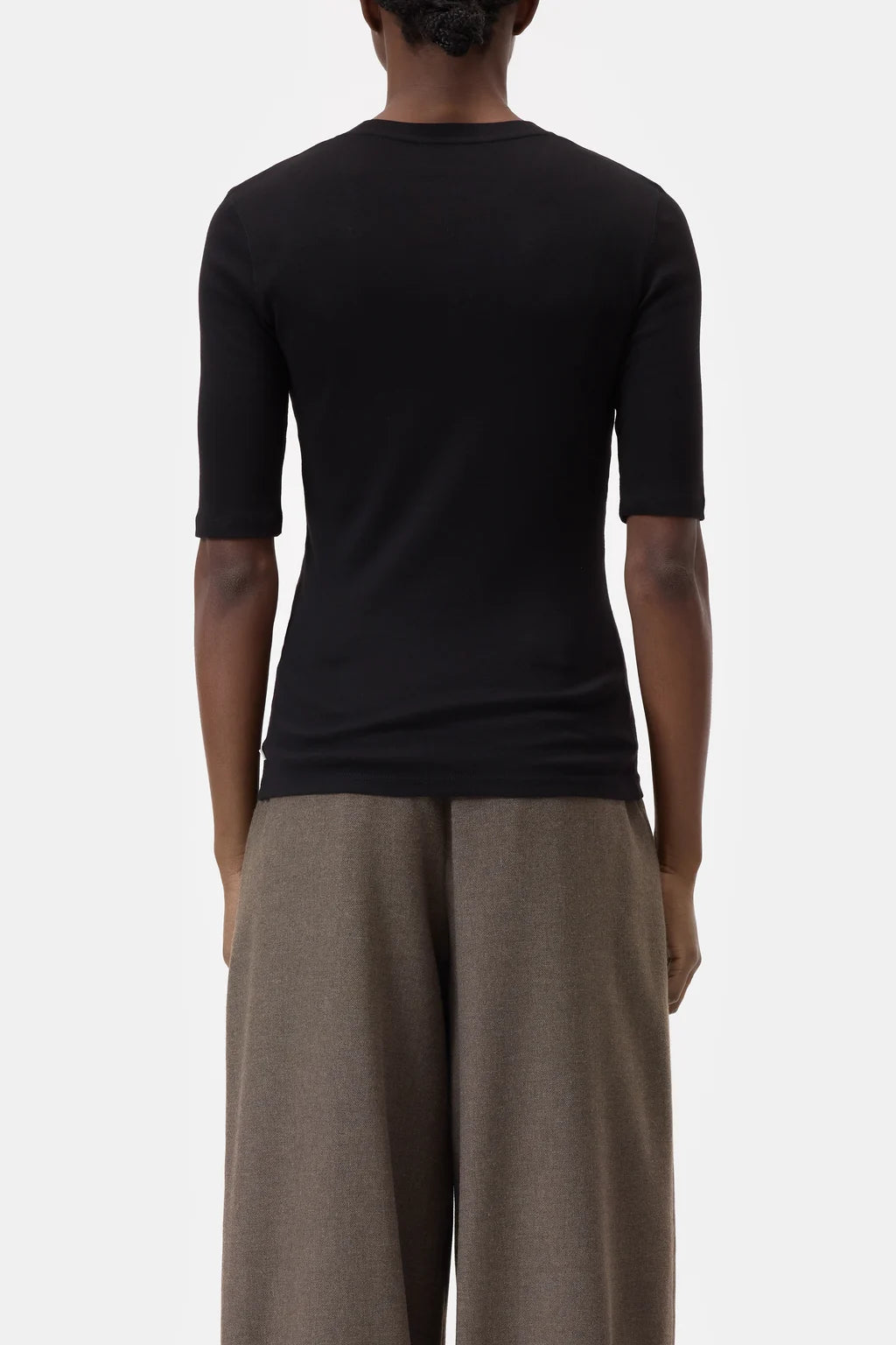 Closed T-shirt Cotton Modal Black