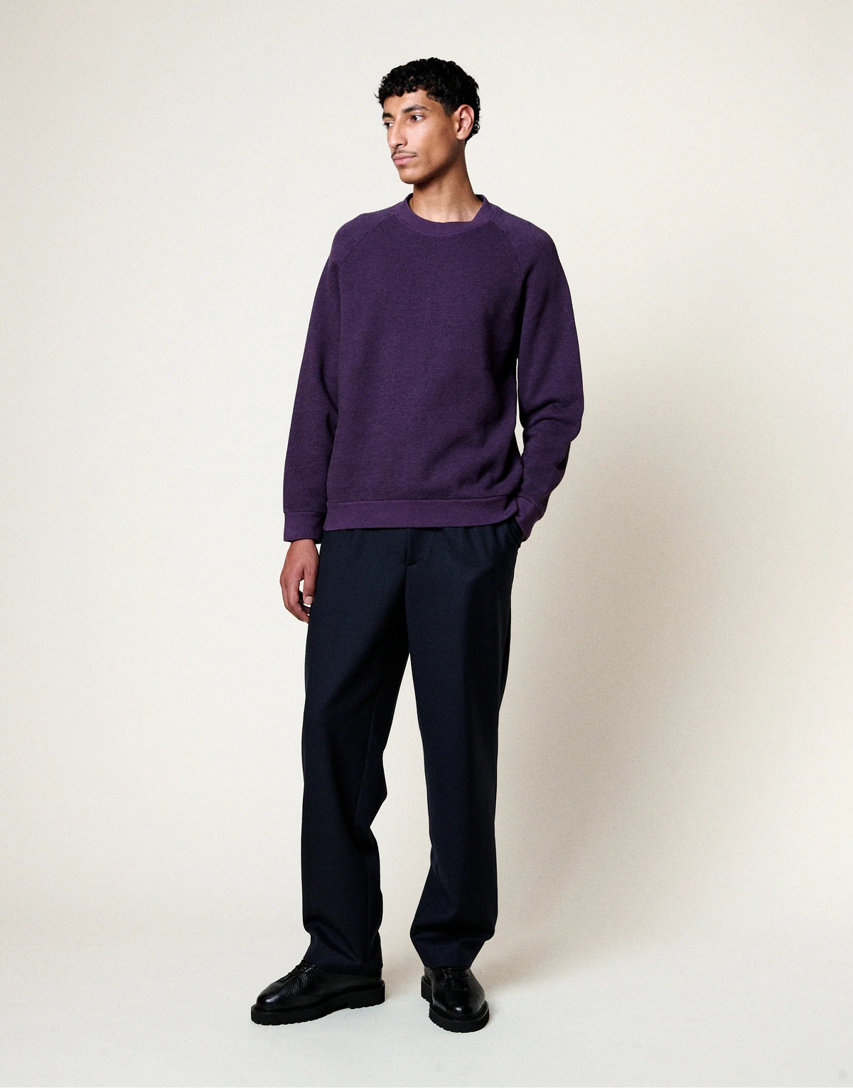 Homecore Terry Sweatshirt Grape