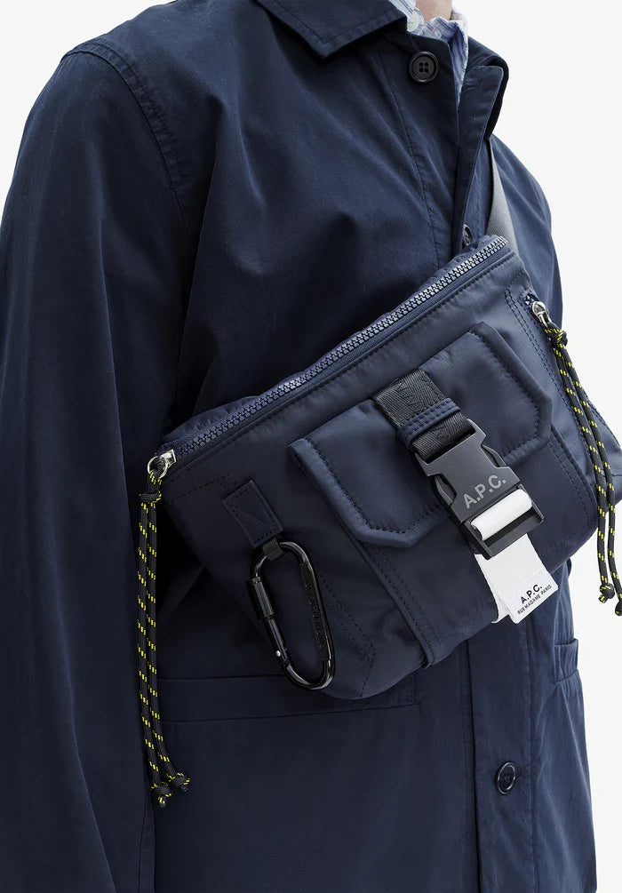 A.P.C. Treck Bum Bag Blue Navy