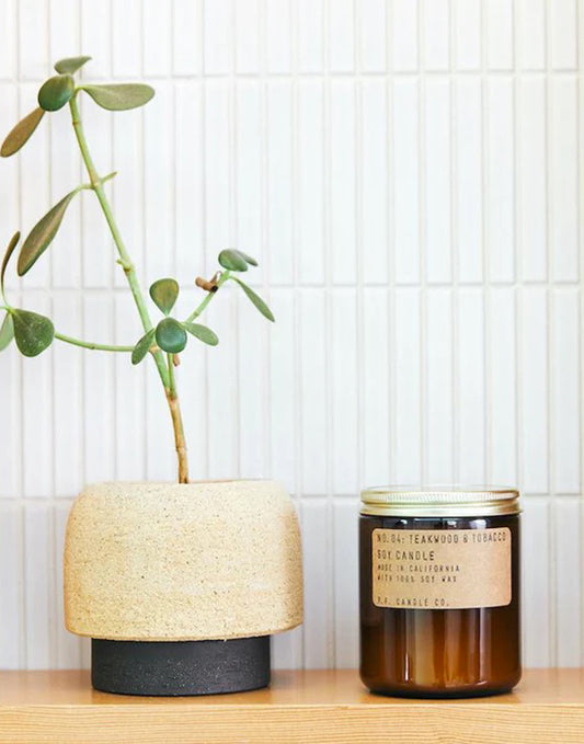 P.F. Candle Co Teakwood & Tobacco – Standard Candle