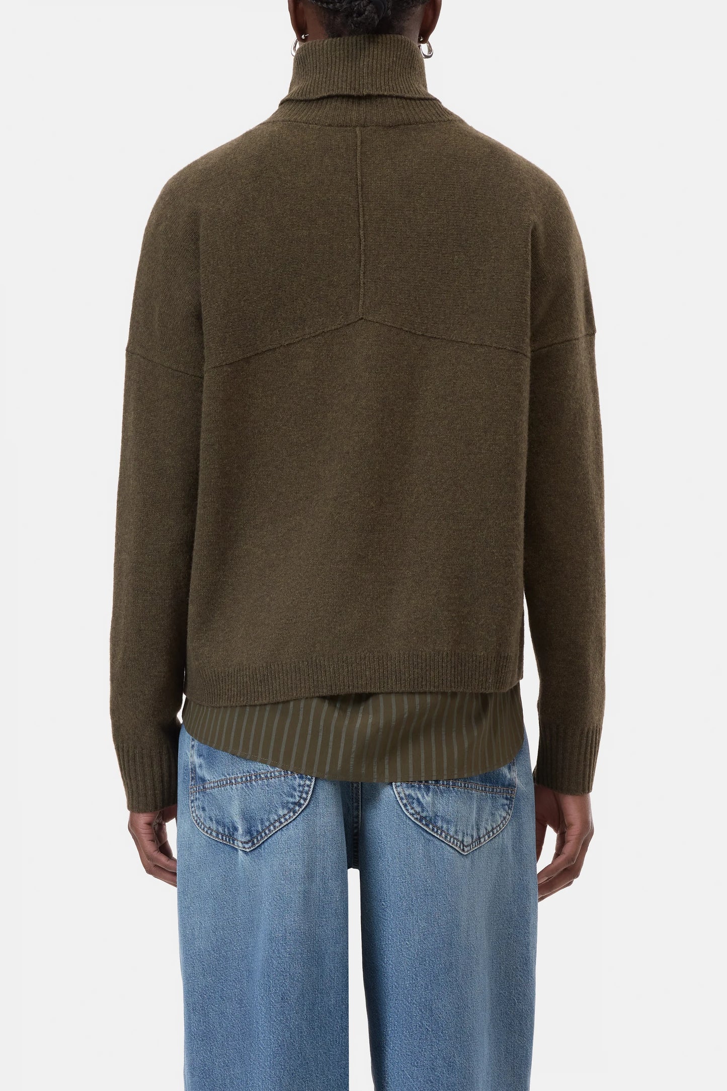 Closed Merino Turtleneck Marsh Green