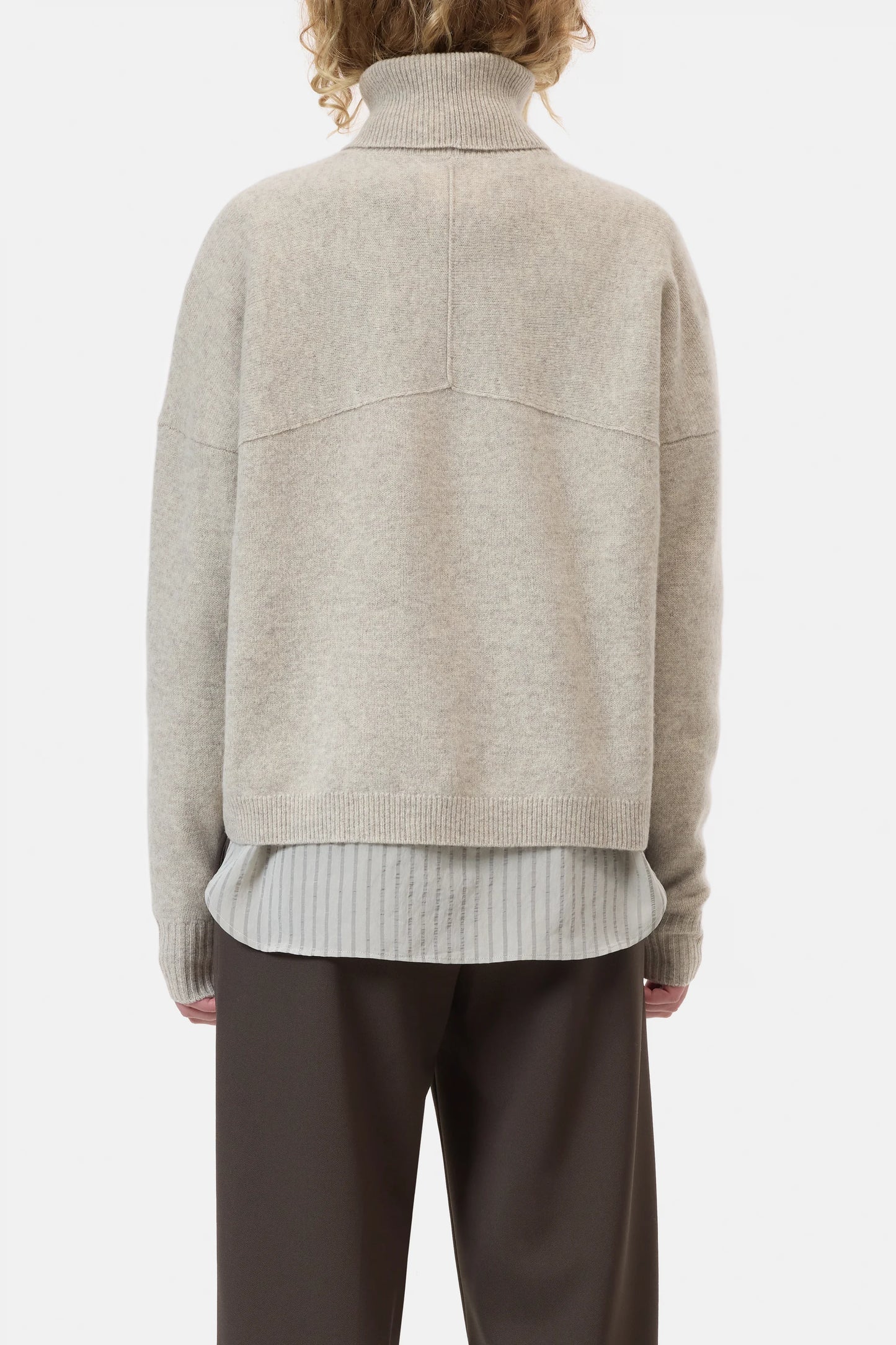 Closed Merino Turtleneck Silt Grey