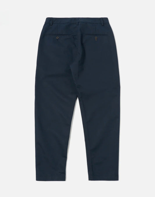 Universal Works Military Chino in Navy Brushed Polytech