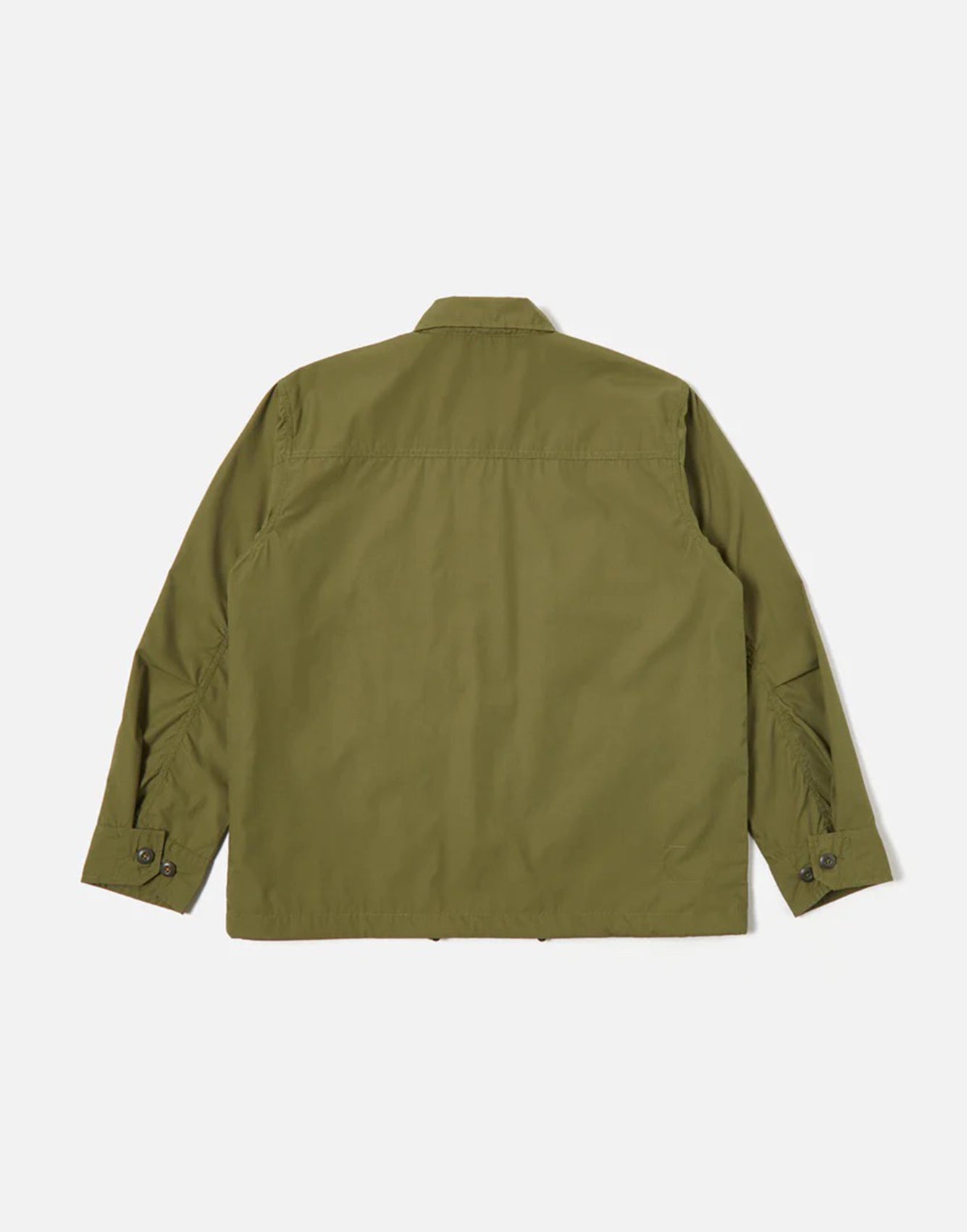 Universal Works Parachute Field Jacket In Olive Recycled Poly Tech