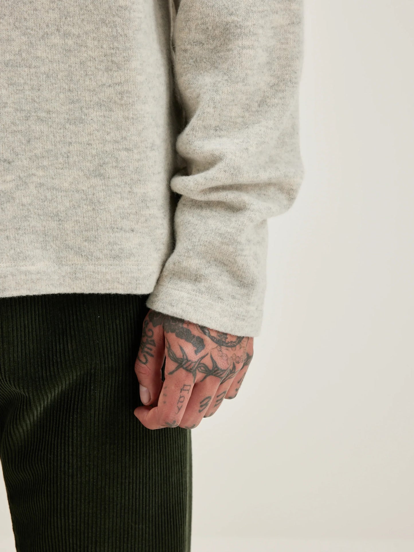 Bellerose Velo Crew-Neck Sweatshirt H.Grey