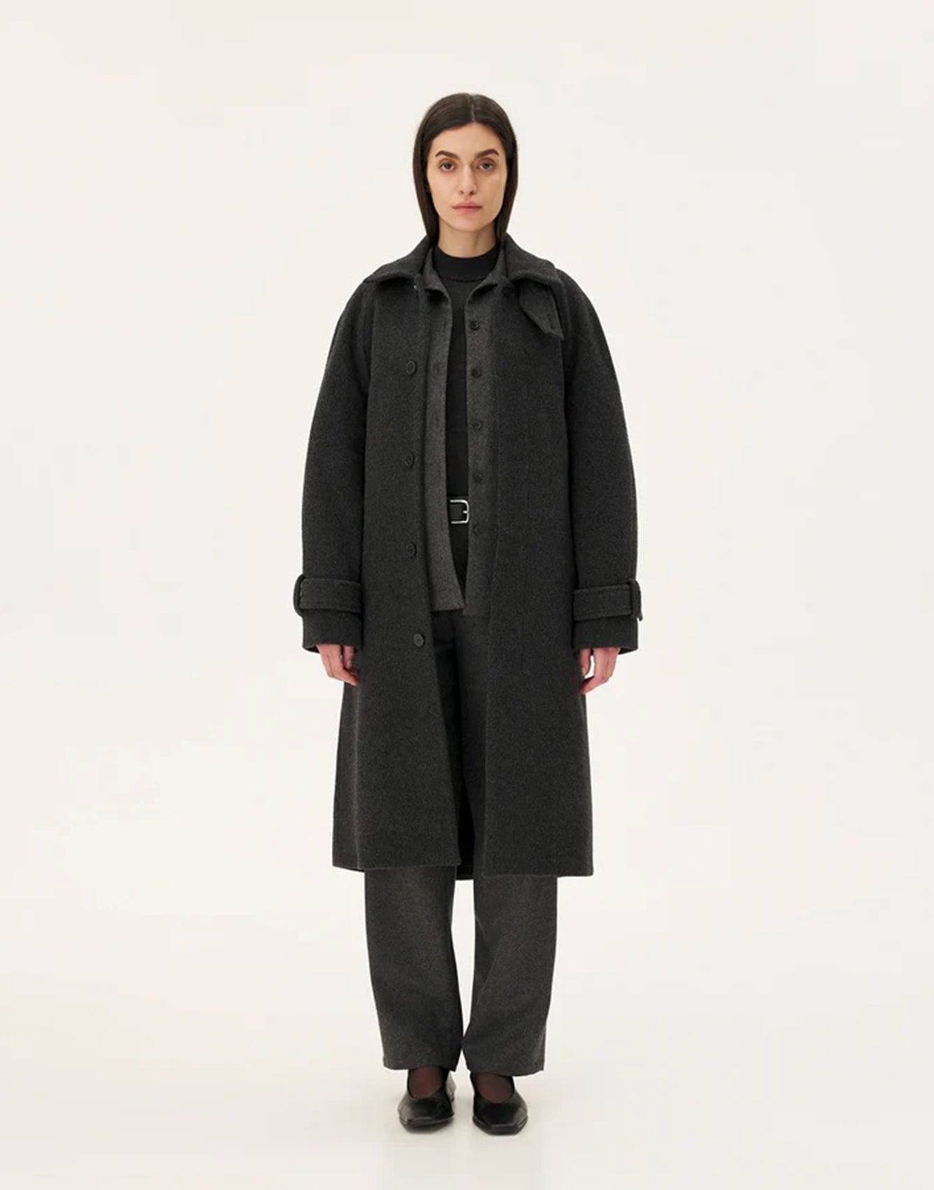 Noyoco Verlaine Coat Anthracite