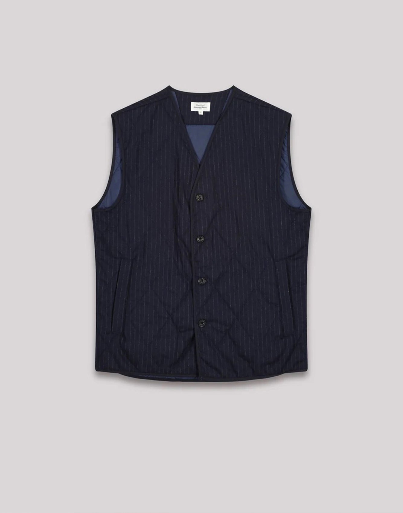 Hartford Vic Vest Navy Blue