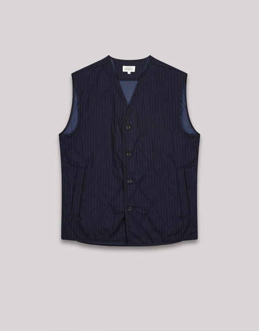 Hartford Vic Vest Navy Blue