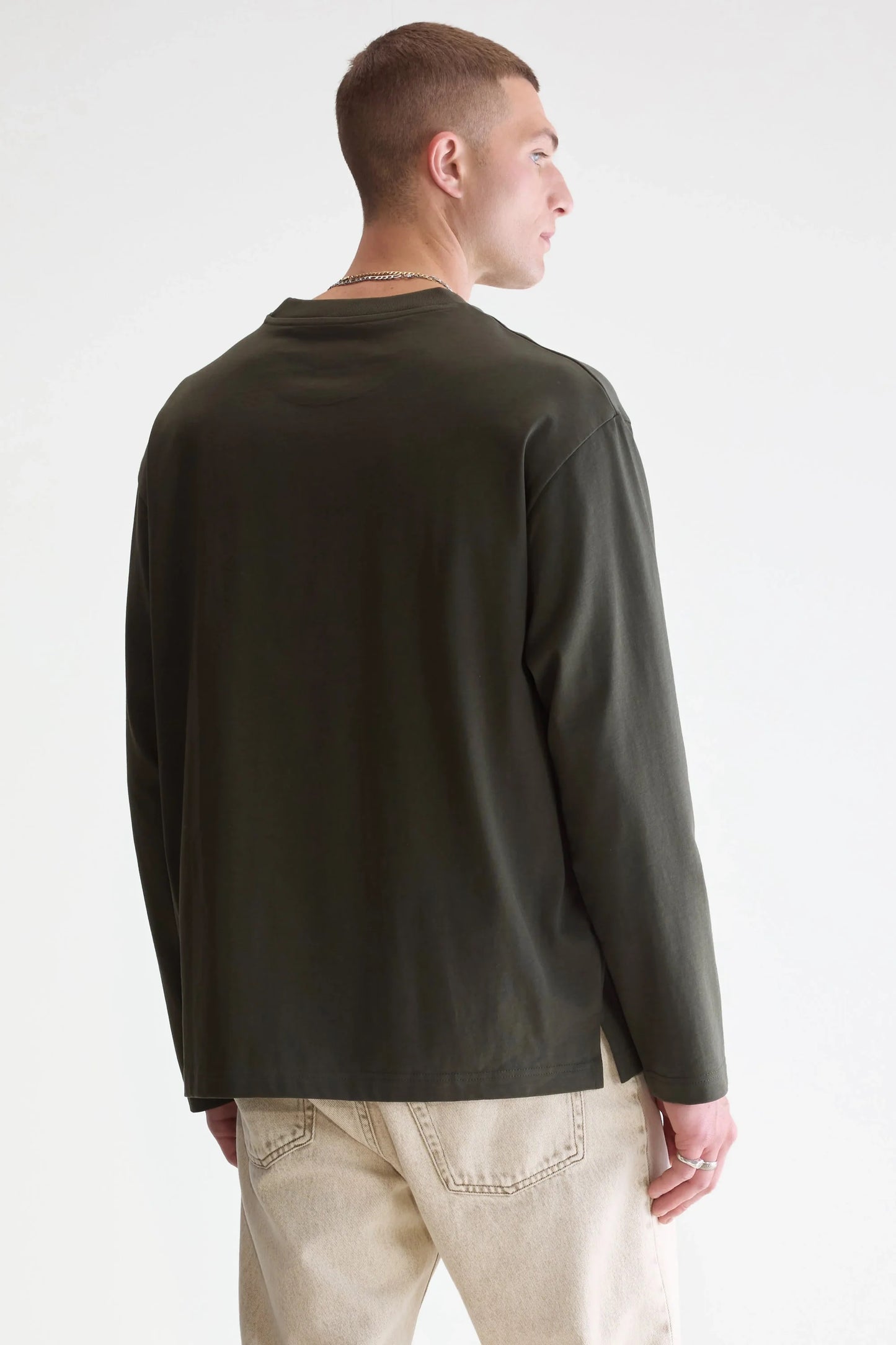 Bellerose Vlugi Long-sleeve T-shirt Olive