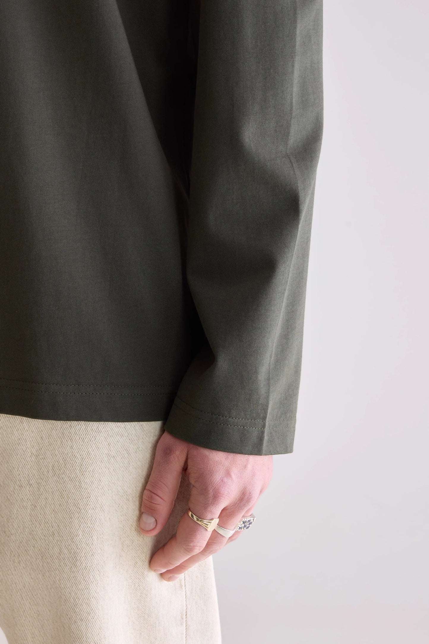 Bellerose Vlugi Long-sleeve T-shirt Olive