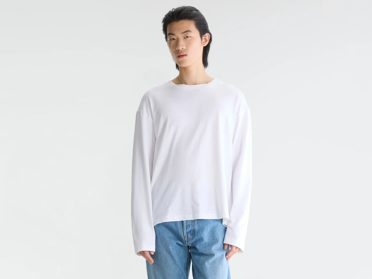Bellerose Vlugi Long-sleeve T-shirt White