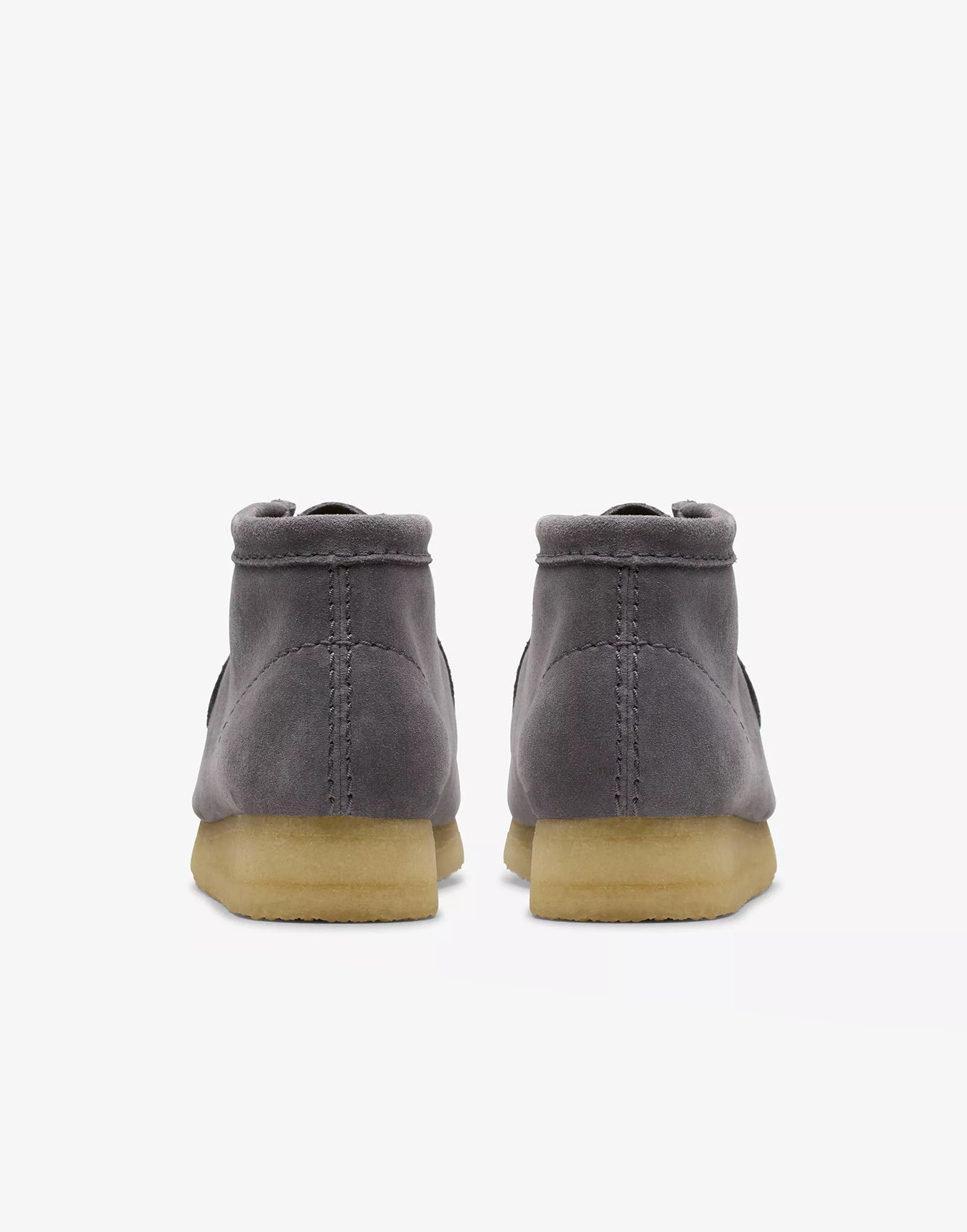 Clarks Wallabe Boot Grey/Blue Suede