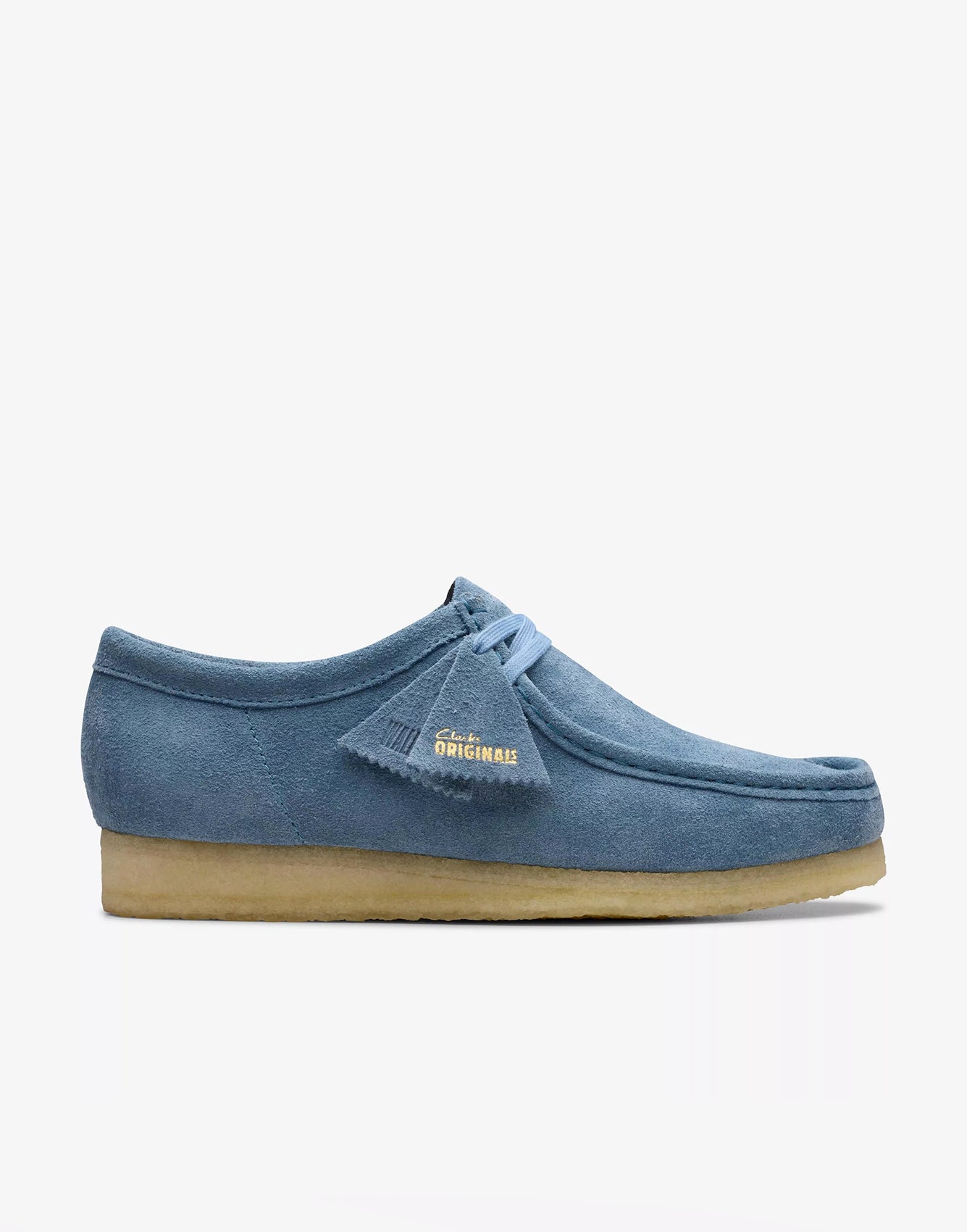 Clarks Wallabe French Blue Suede