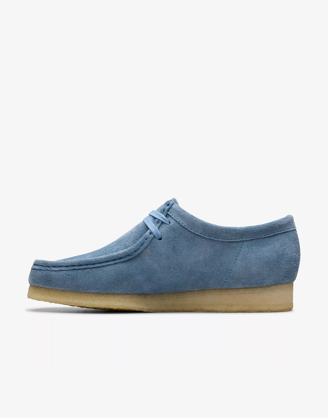 Clarks Wallabe French Blue Suede