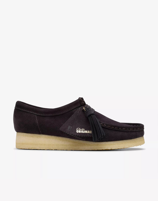 Clarks Wallabe Brown Slate Suede