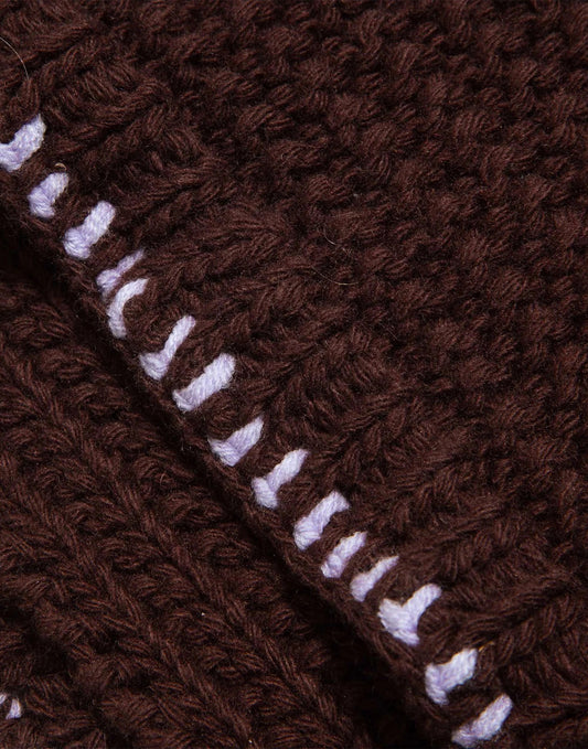 You Must Create Wool Balaclava Brown