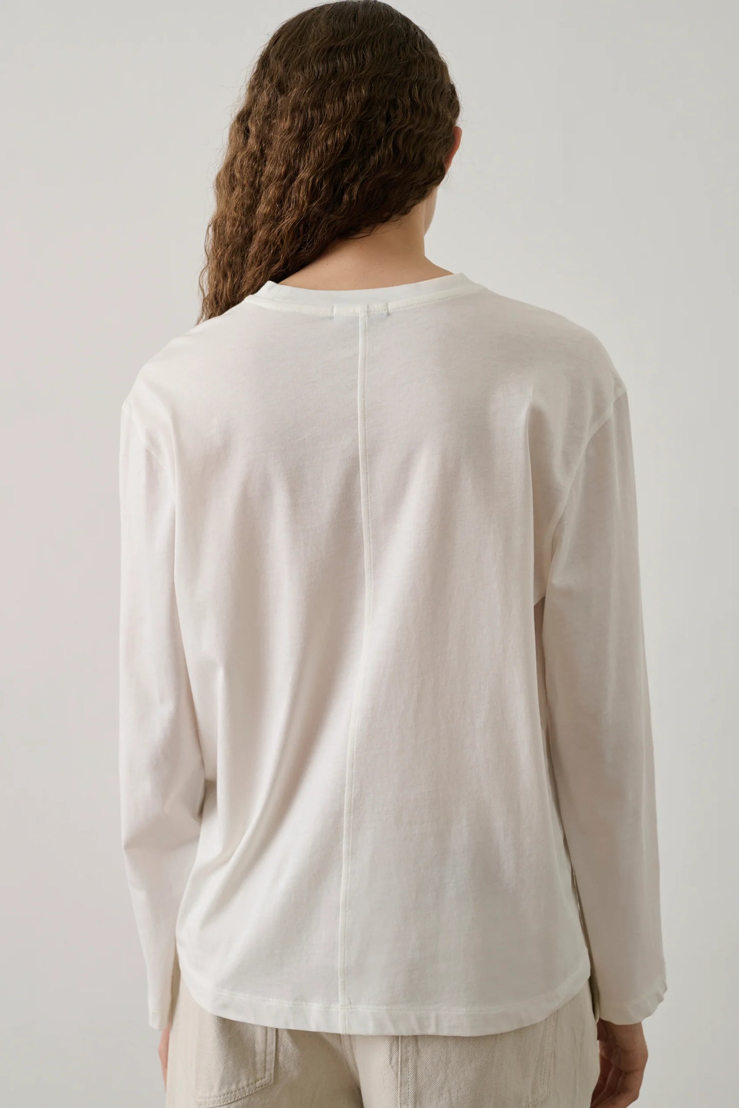Soeur Adelie Long-sleeves T-shirt White