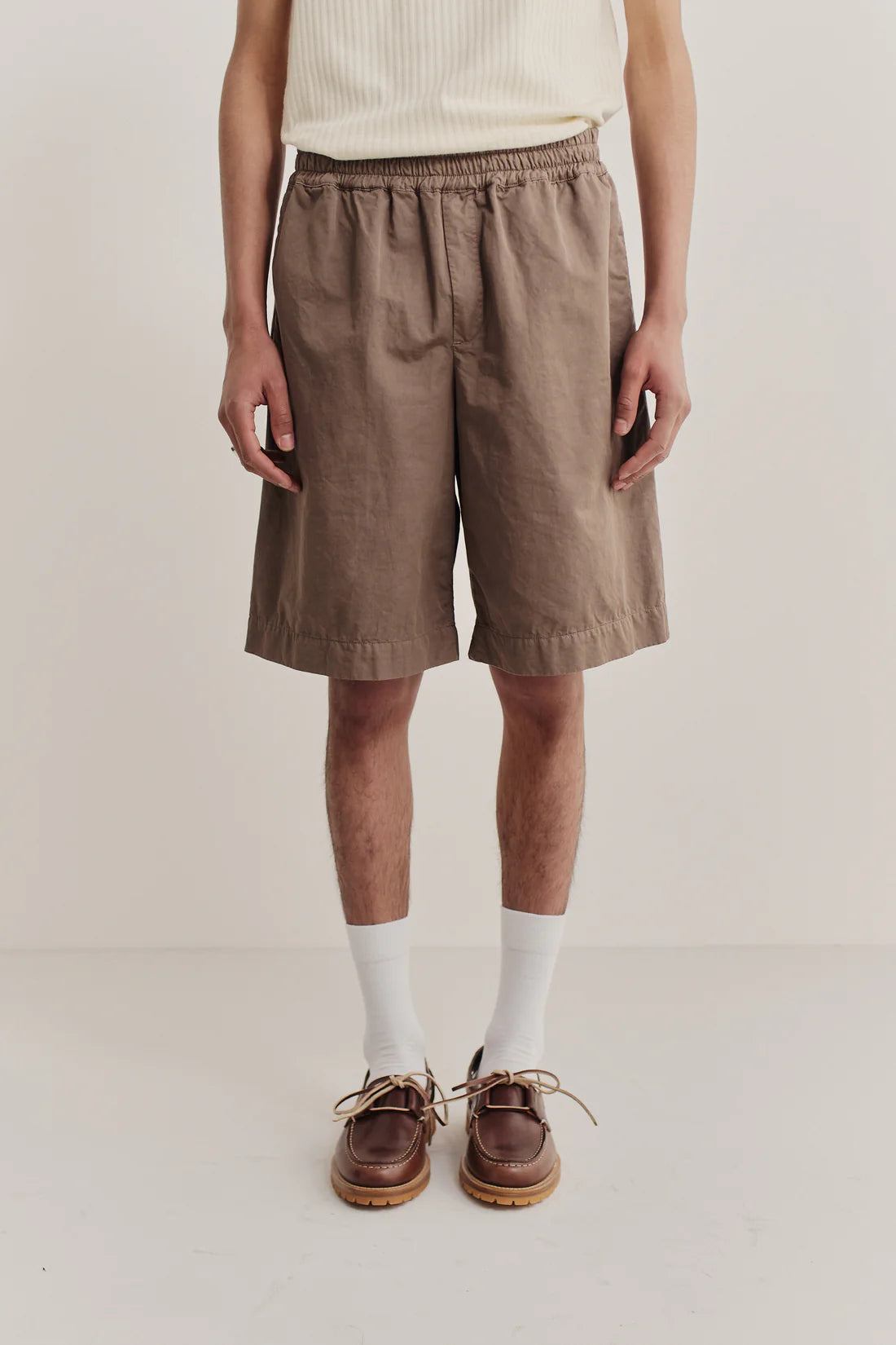 A Kind Of Guise Saleh Shorts Brown Impala