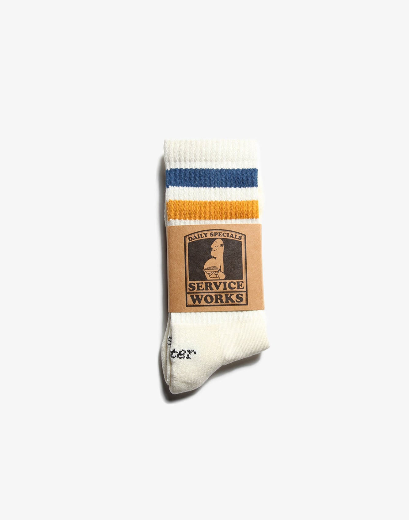 Service Works Pasta Water Socks - Off White